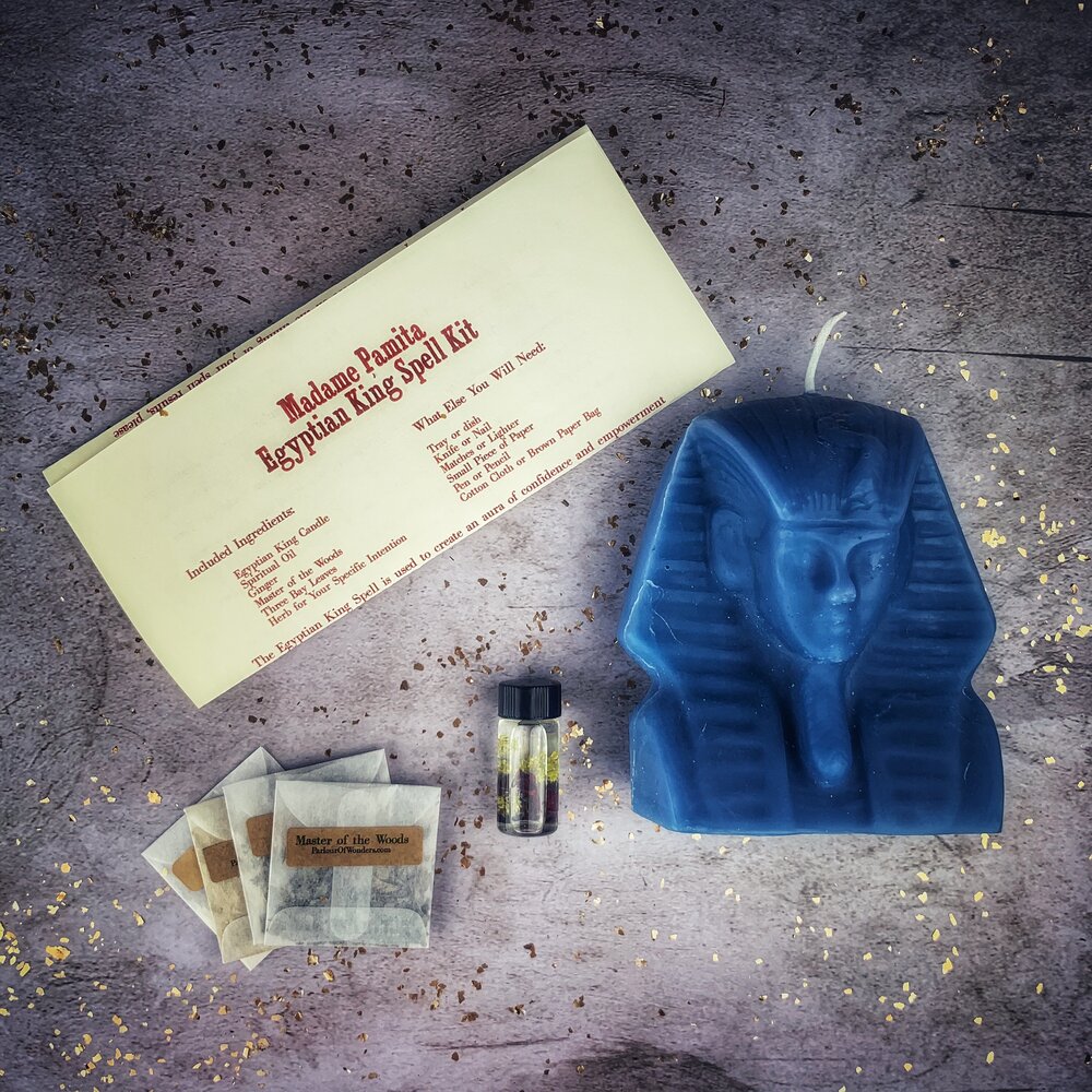 Egyptian King Candle Spell Kit