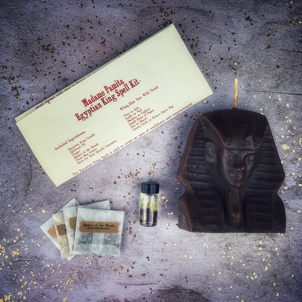 Egyptian King Candle Spell Kit