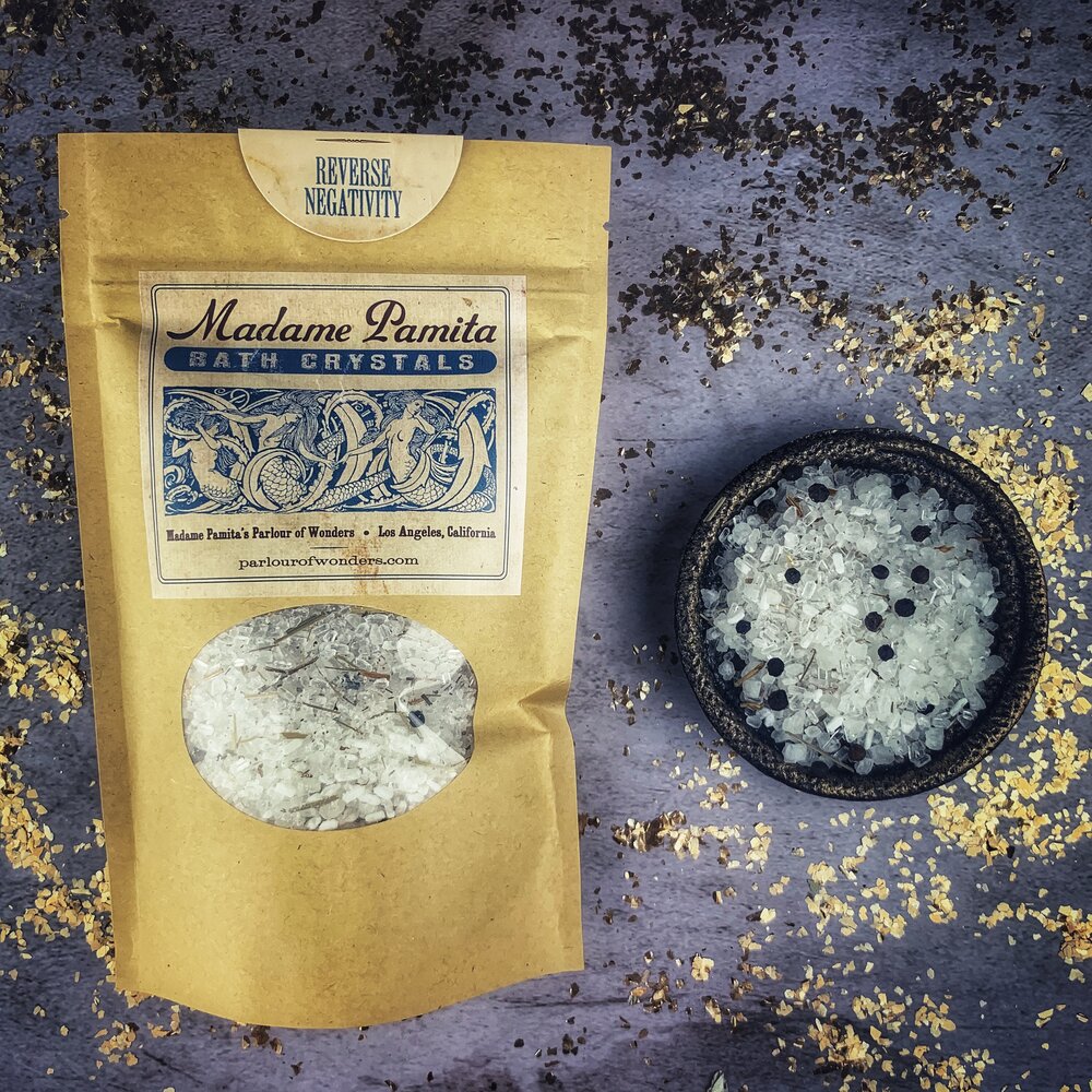 Reverse Negativity Bath Crystals