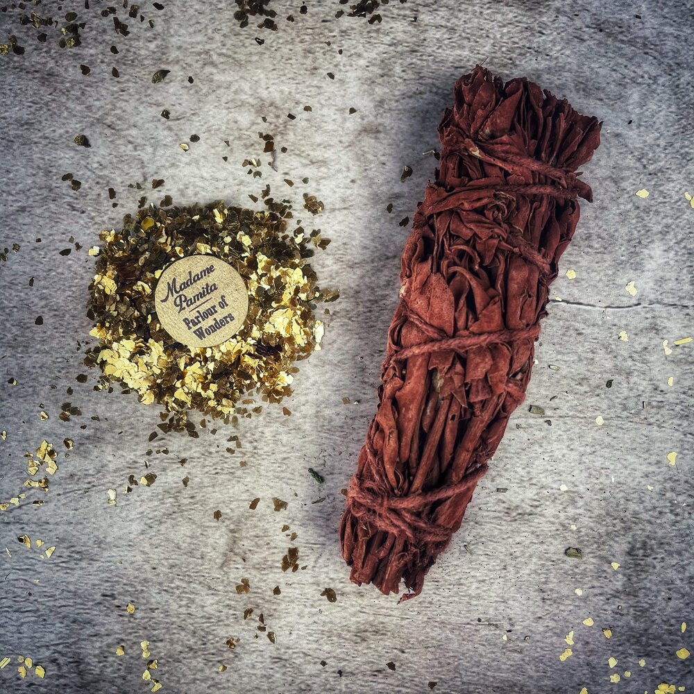 Dragon's Blood White Sage Smudge - Wildharvested