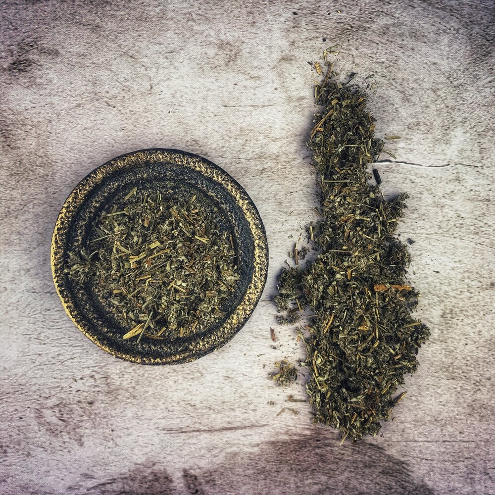 Five Finger Grass - Cut & Sifted - Luck, Money & Protection Herb