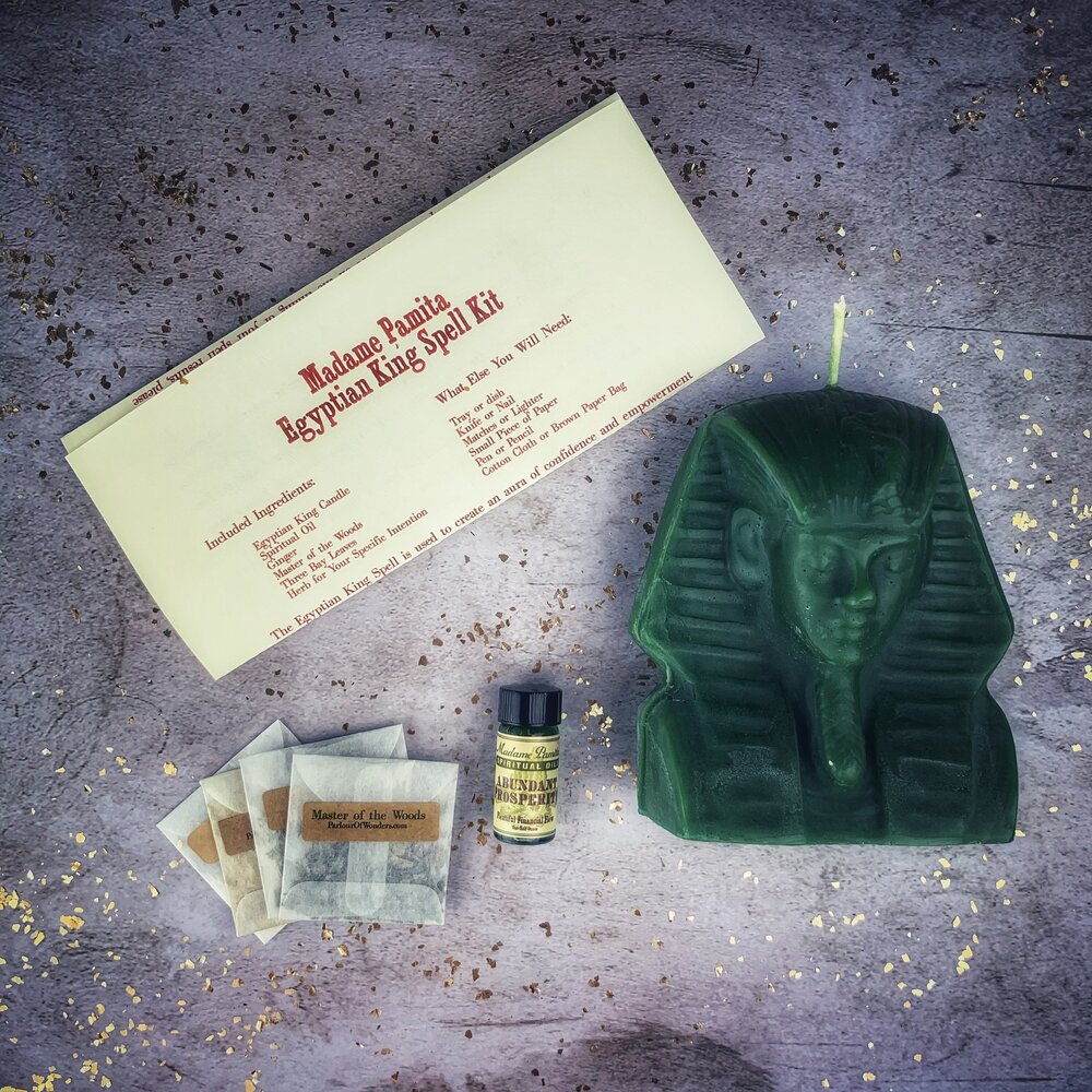 Egyptian King Candle Spell Kit