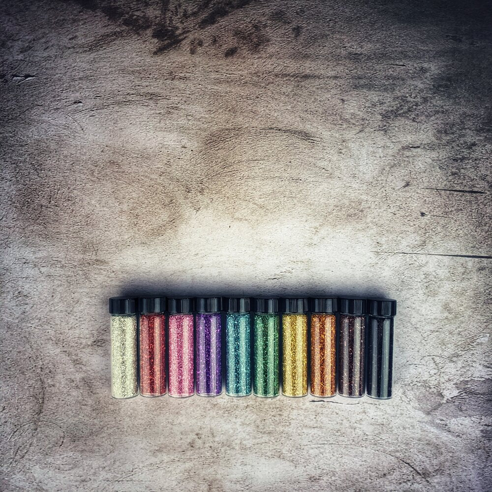 Old-Fashioned Real Glass Glitter