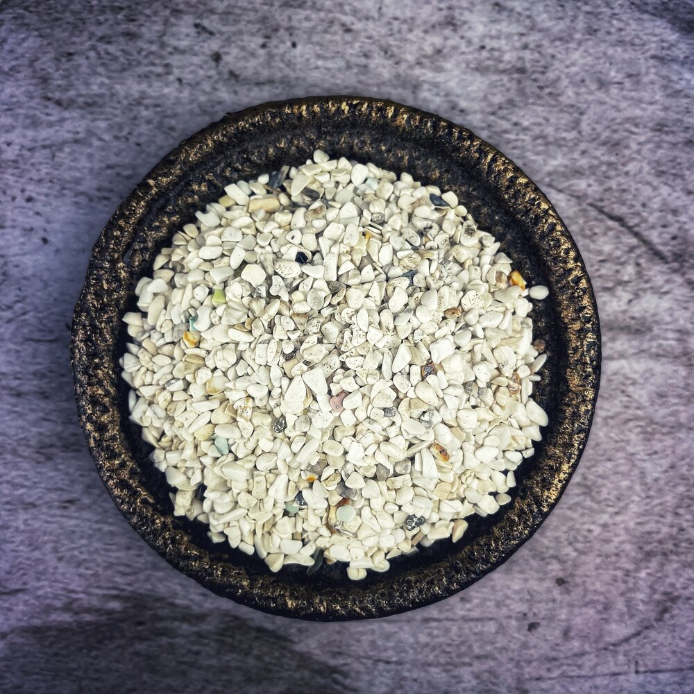 Howlite Gem Glitter