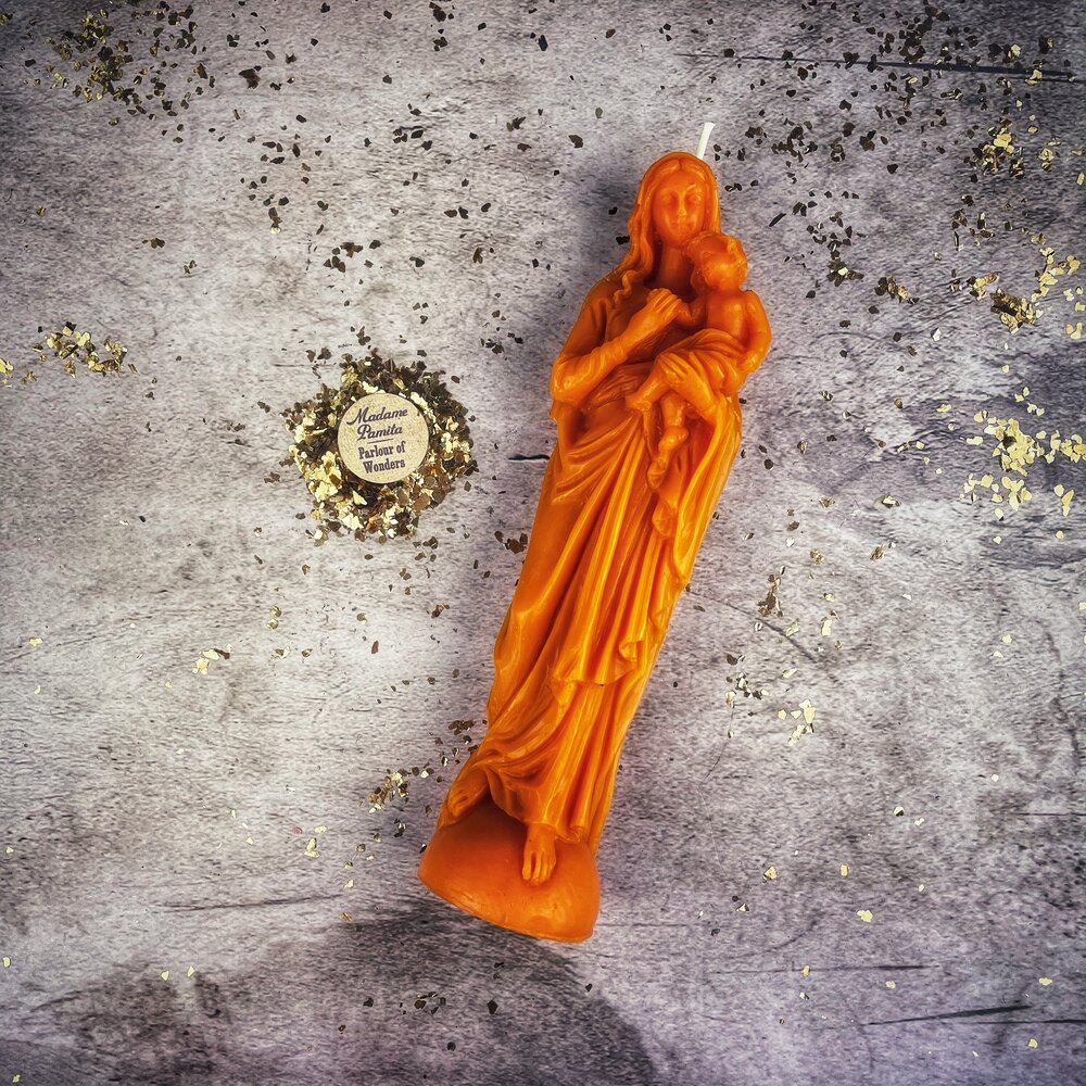 Mother Mary Candle Spell Kit - Divine Mother & Unconditional Love Magic