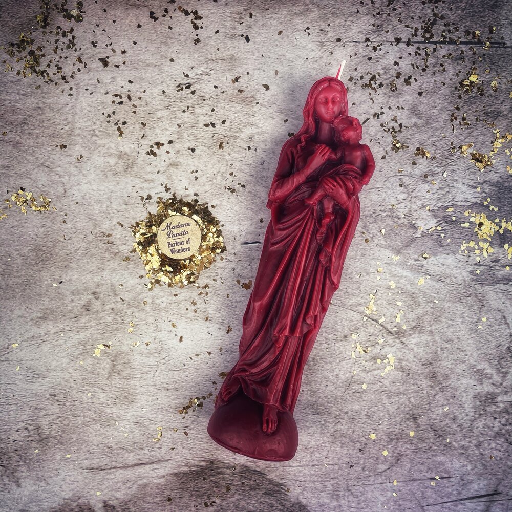 Mother Mary Candle Spell Kit - Divine Mother & Unconditional Love Magic