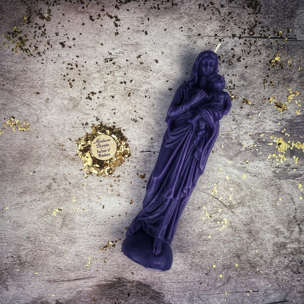 Mother Mary Candle Spell Kit - Divine Mother & Unconditional Love Magic