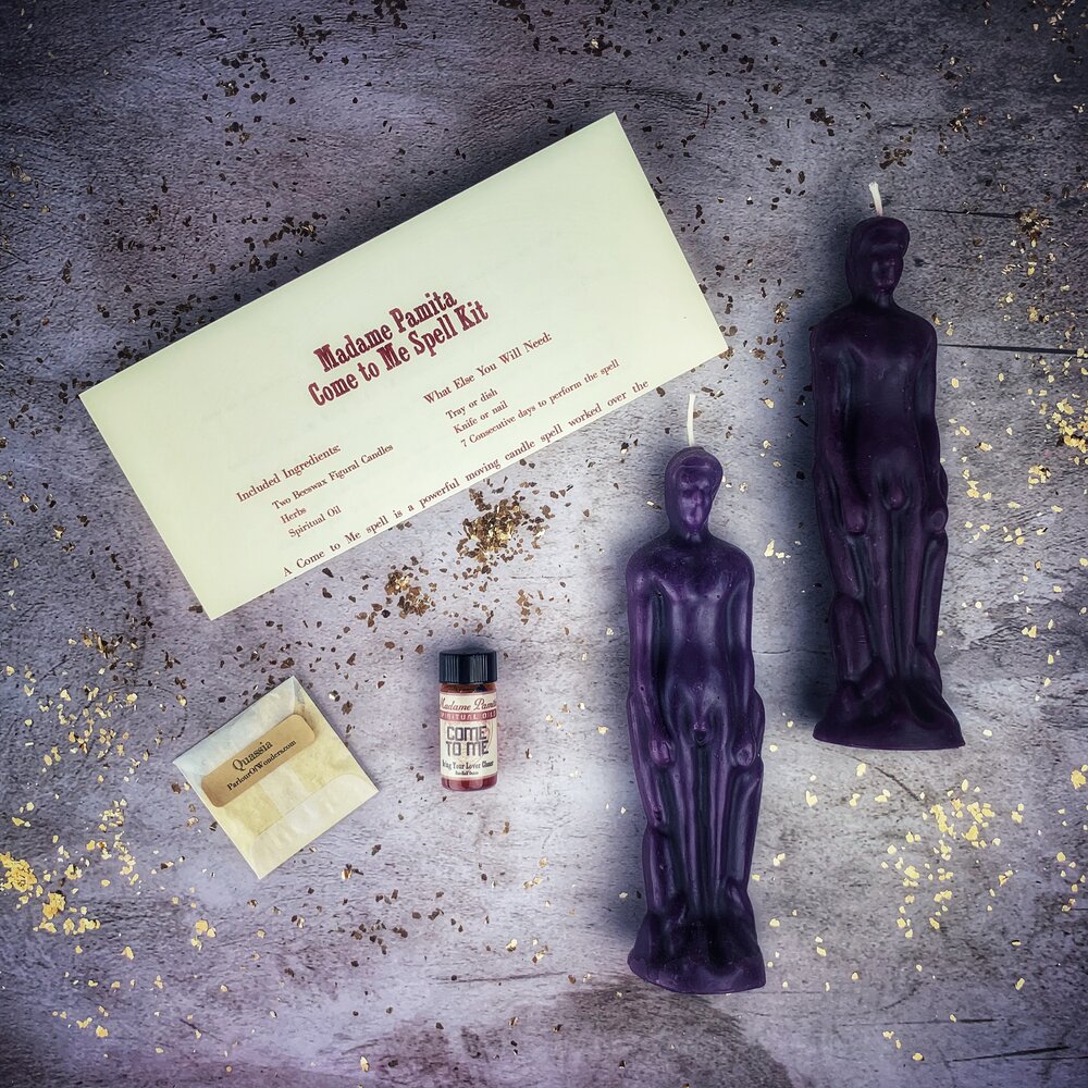 Come to Me Candle Spell Kit Male/Male
