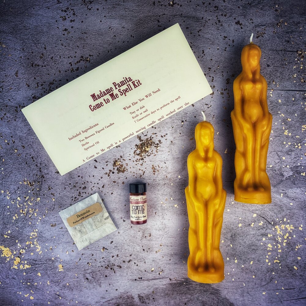 Come to Me Candle Spell Kit Female/Female