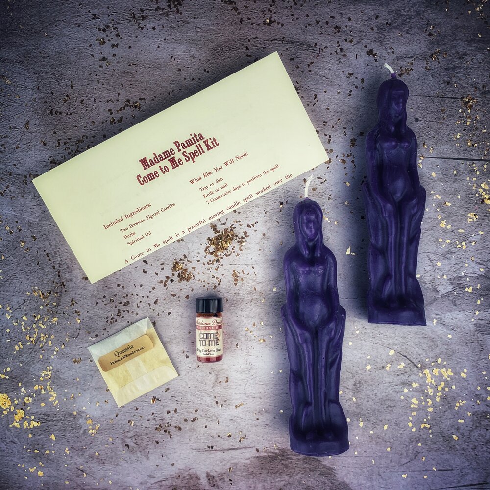 Come to Me Candle Spell Kit Female/Female