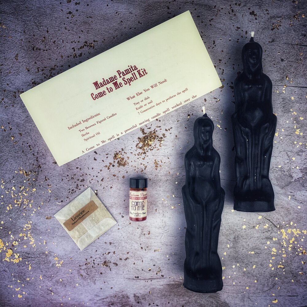 Come to Me Candle Spell Kit Female/Female