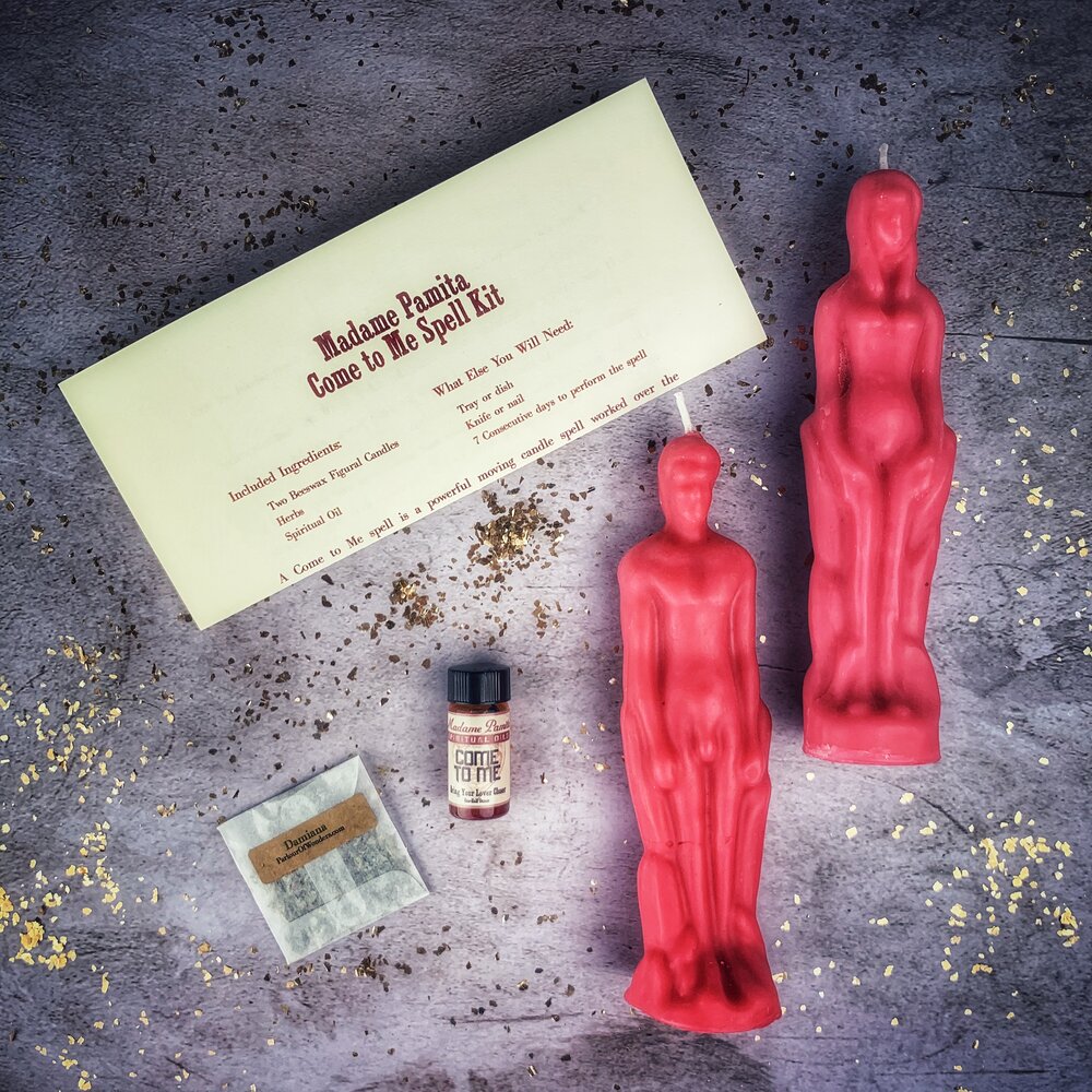 Come to Me Candle Spell Kit Male/Female