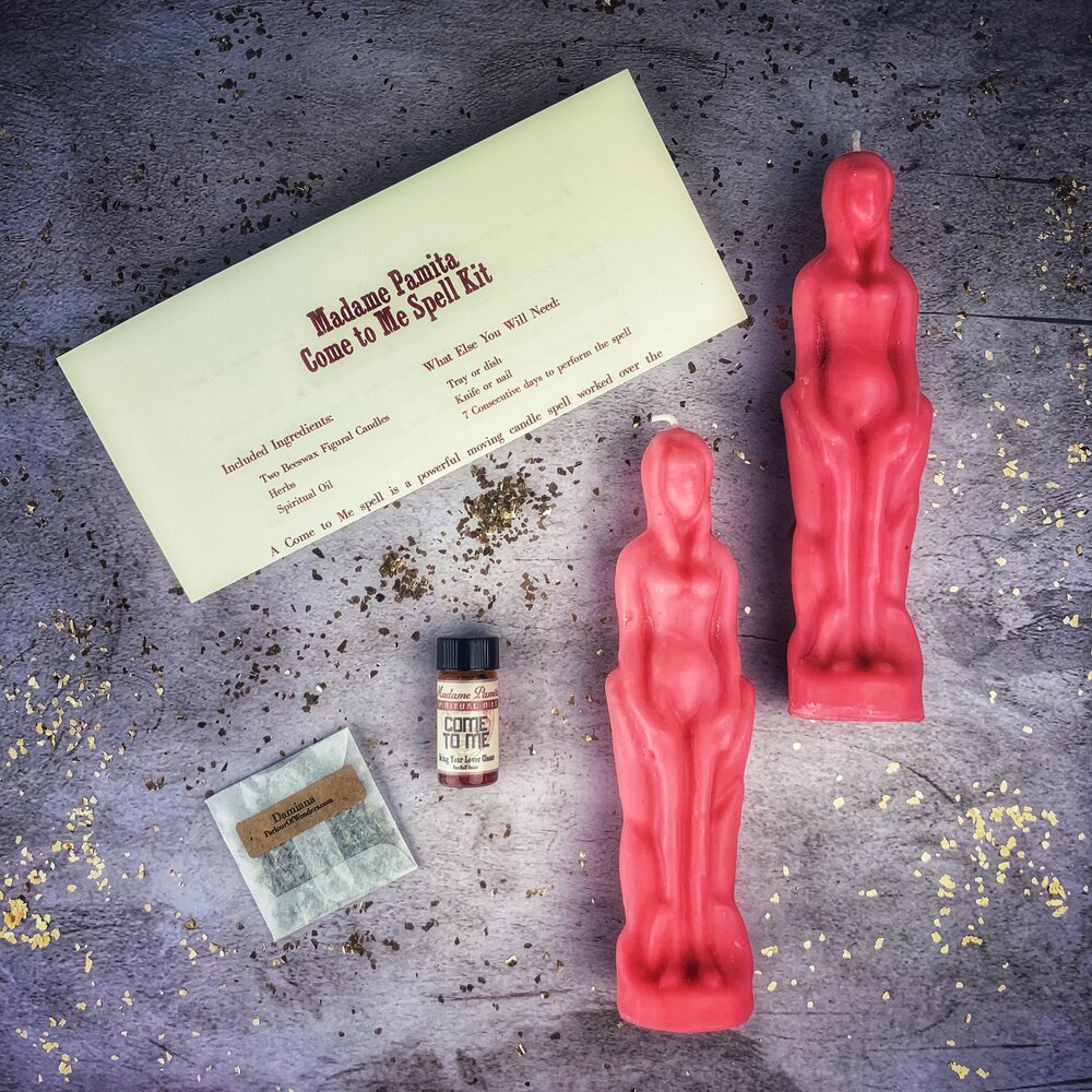 Come to Me Candle Spell Kit Female/Female