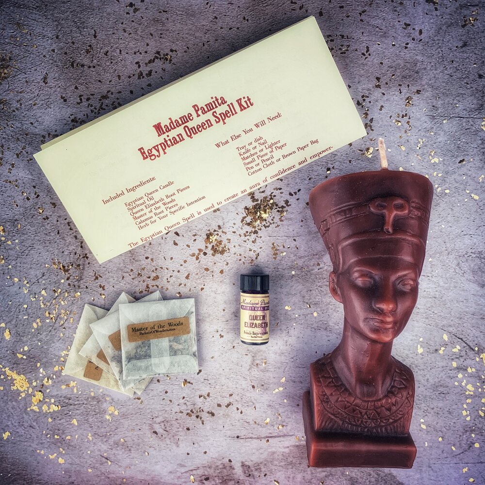 Egyptian Queen Candle Spell Kit