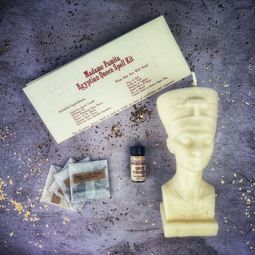 Egyptian Queen Candle Spell Kit
