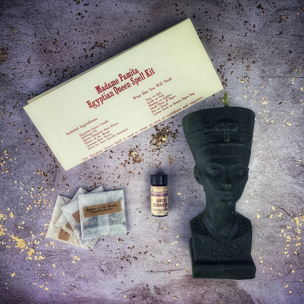 Egyptian Queen Candle Spell Kit