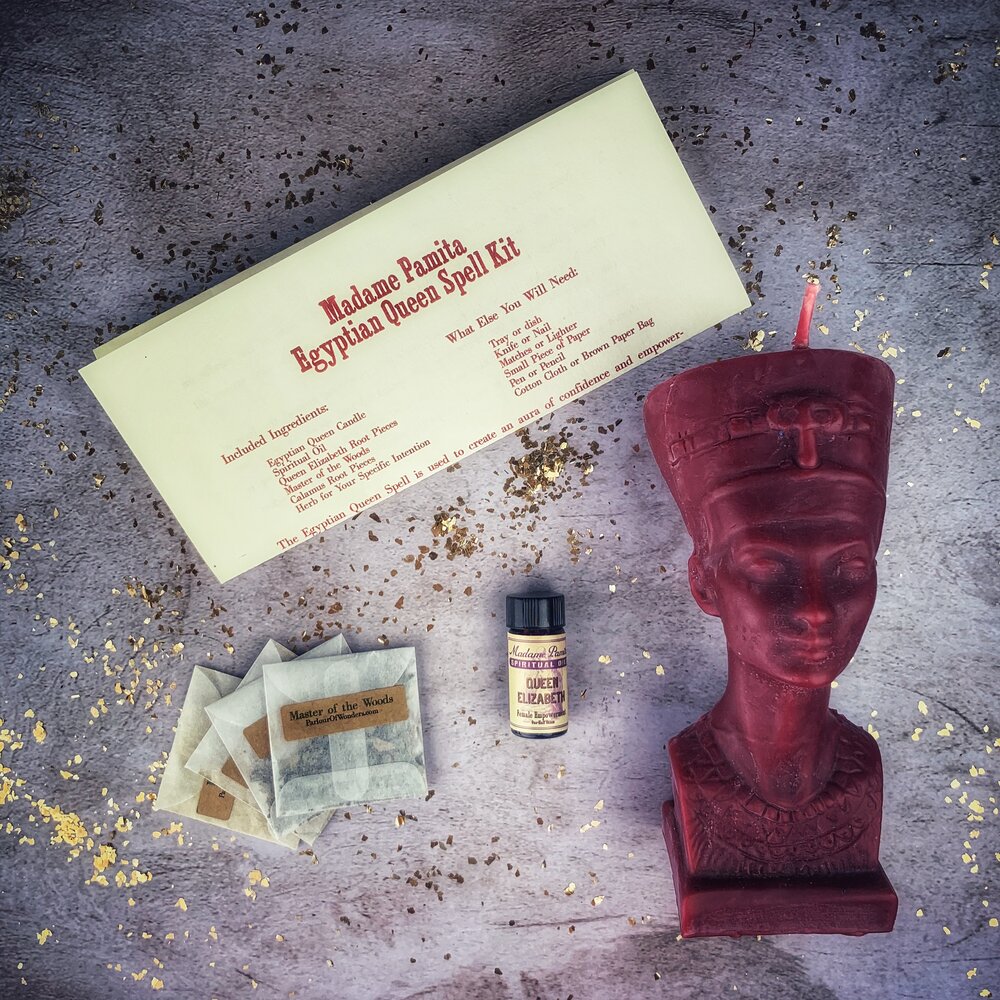 Egyptian Queen Candle Spell Kit