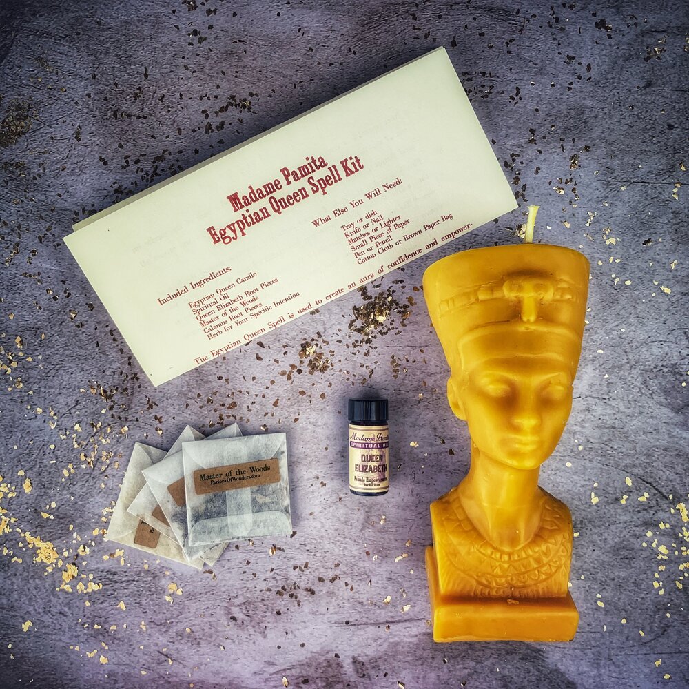 Egyptian Queen Candle Spell Kit