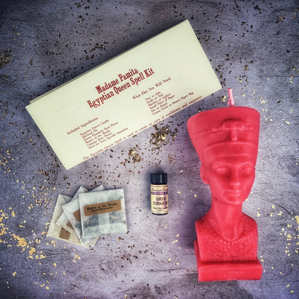 Egyptian Queen Candle Spell Kit