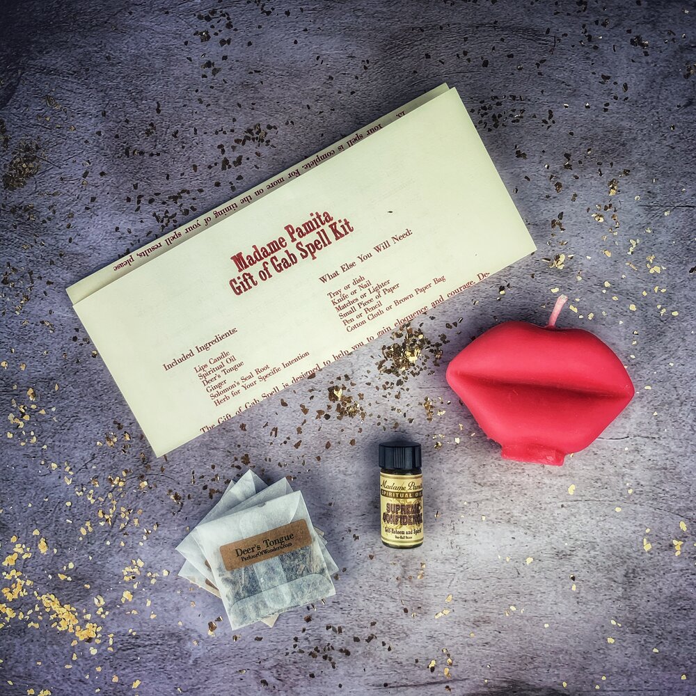 Gift of Gab Candle Spell Kit