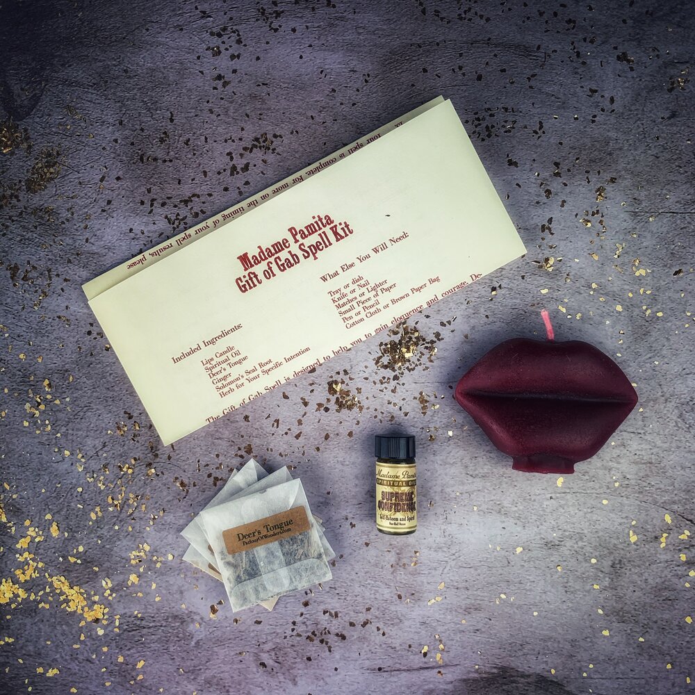 Gift of Gab Candle Spell Kit