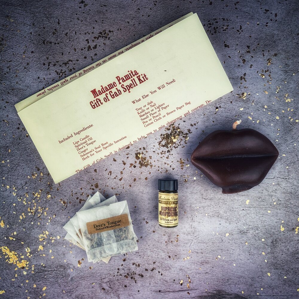 Gift of Gab Candle Spell Kit