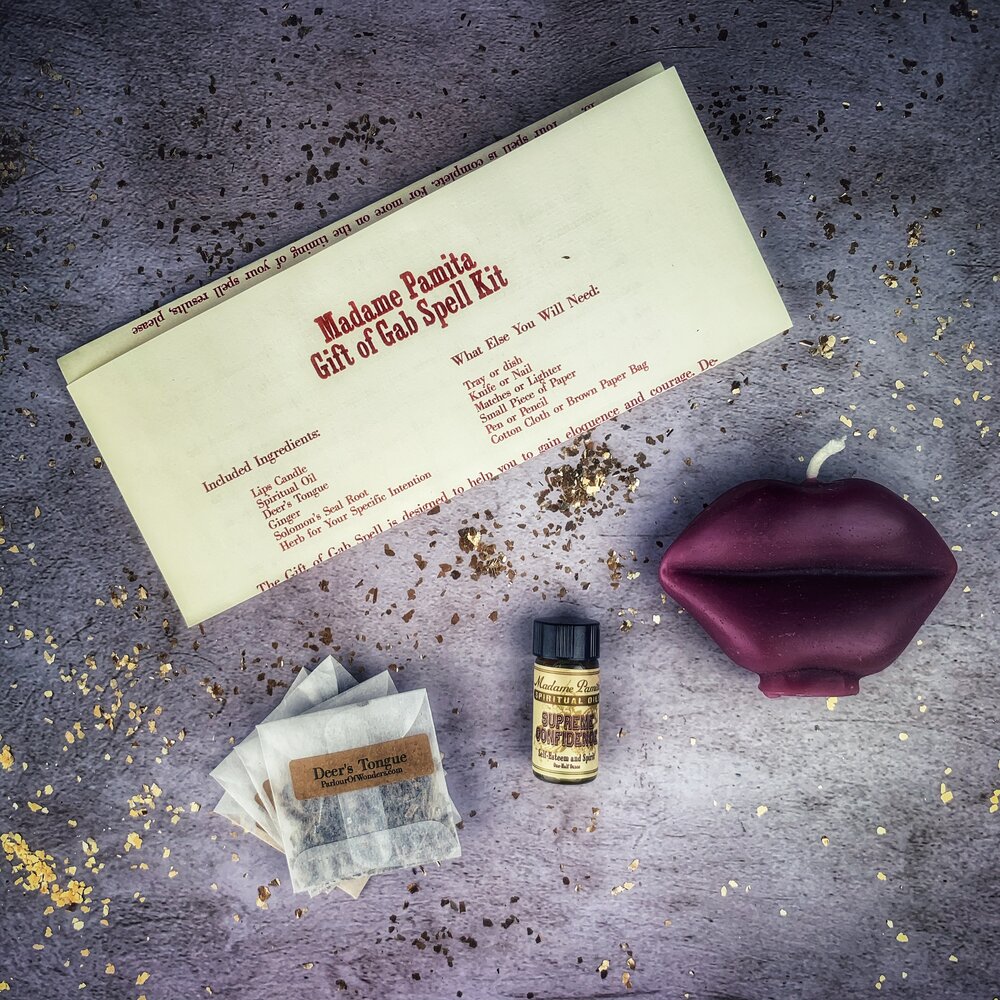 Gift of Gab Candle Spell Kit