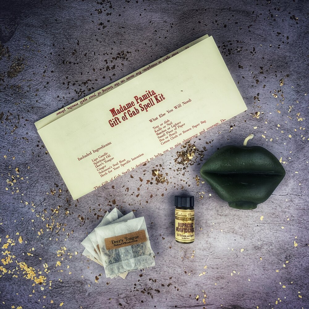 Gift of Gab Candle Spell Kit