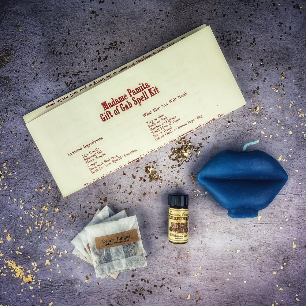 Gift of Gab Candle Spell Kit
