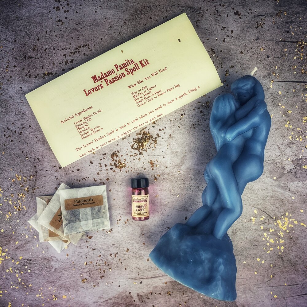 Lovers Passion Candle Spell Kit