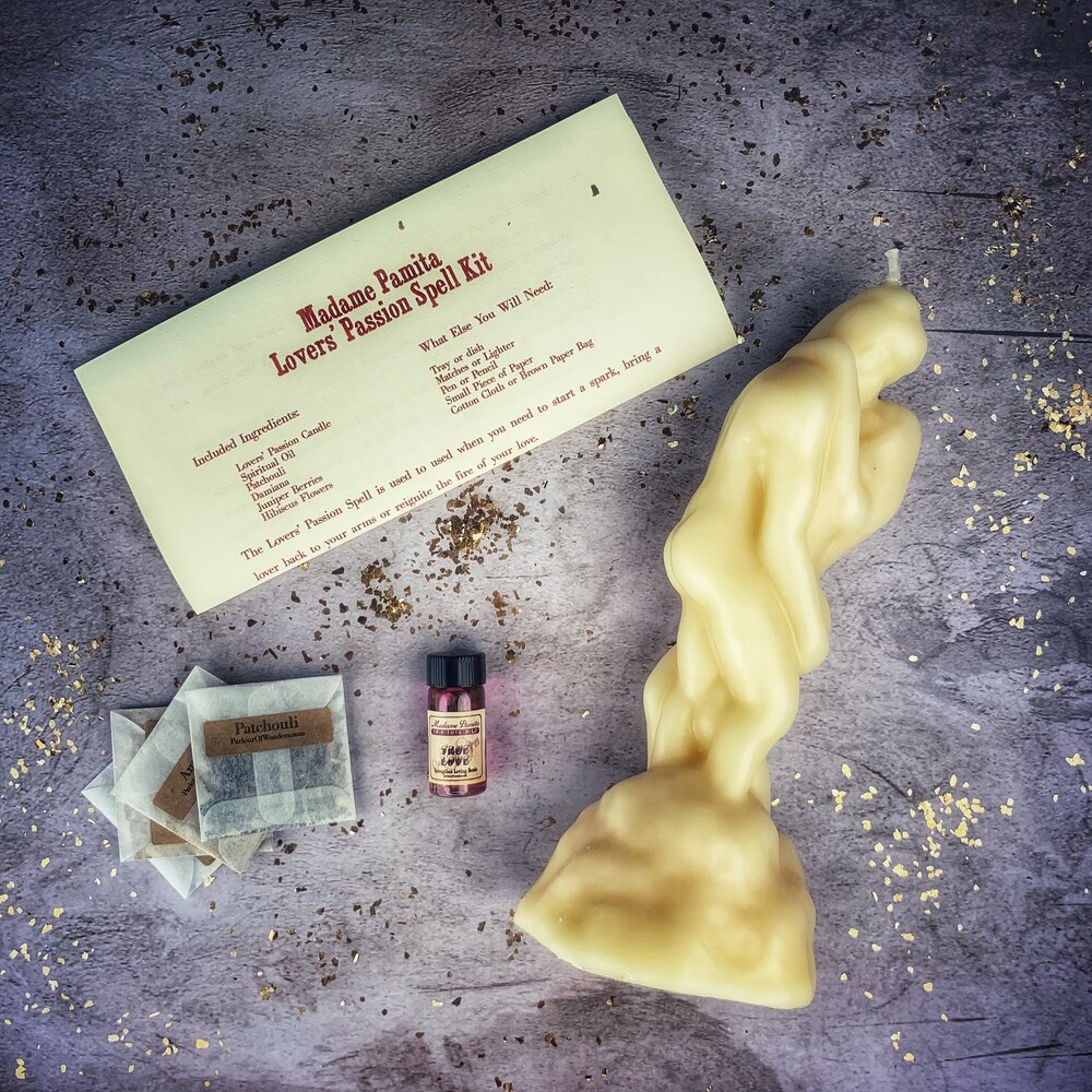 Lovers Passion Candle Spell Kit