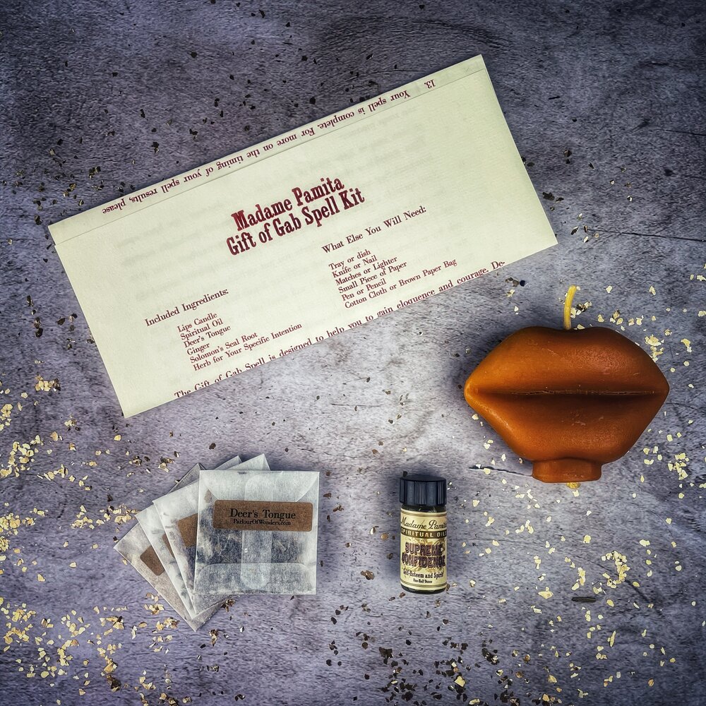 Gift of Gab Candle Spell Kit