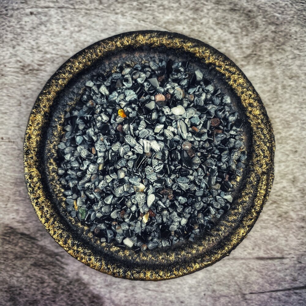 Snowflake Obsidian Gem Chips