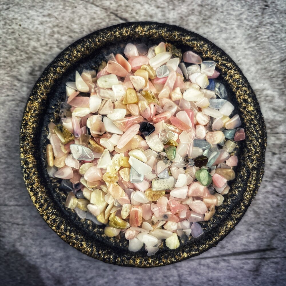 Pink Opal Gem Chips