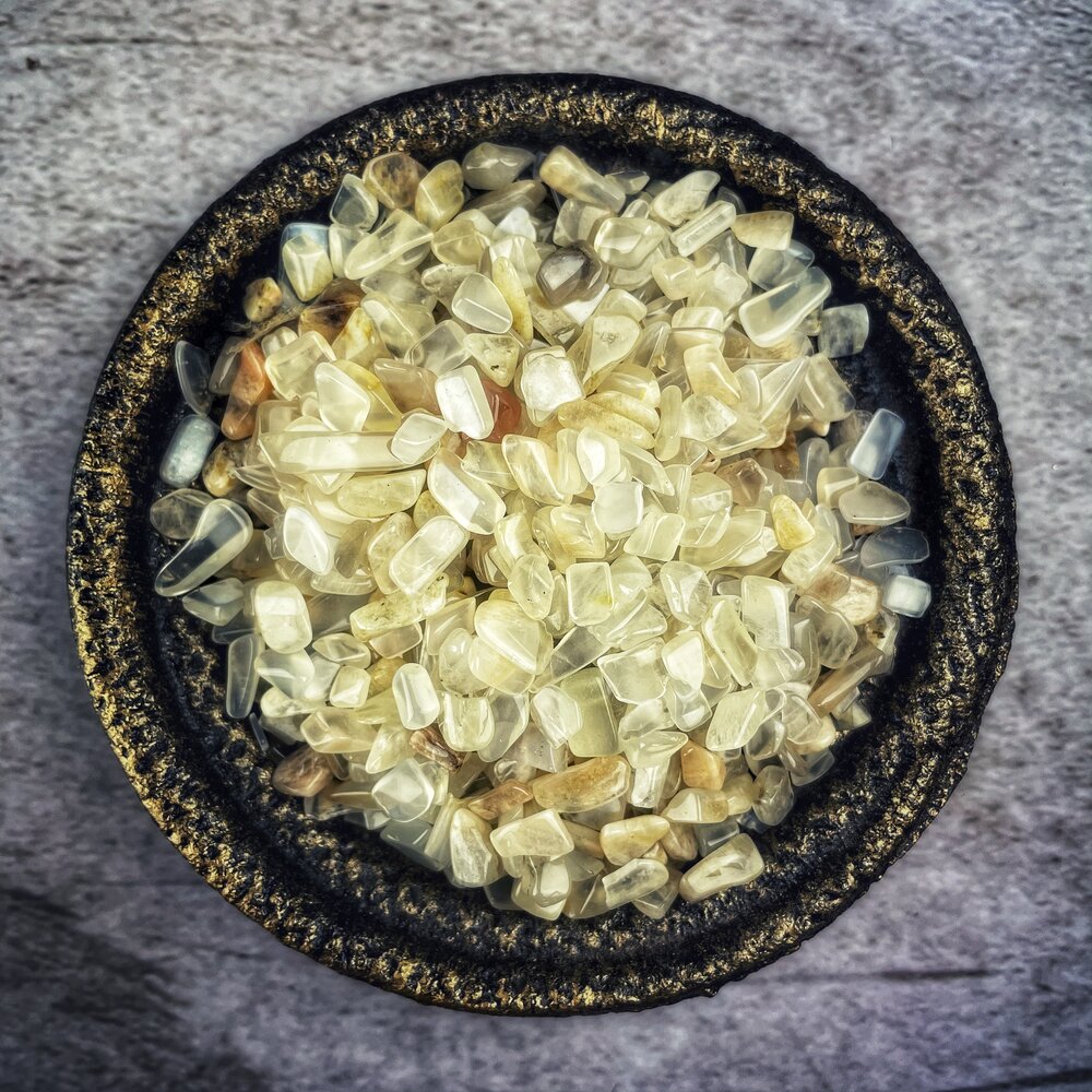 Moonstone Gem Chips