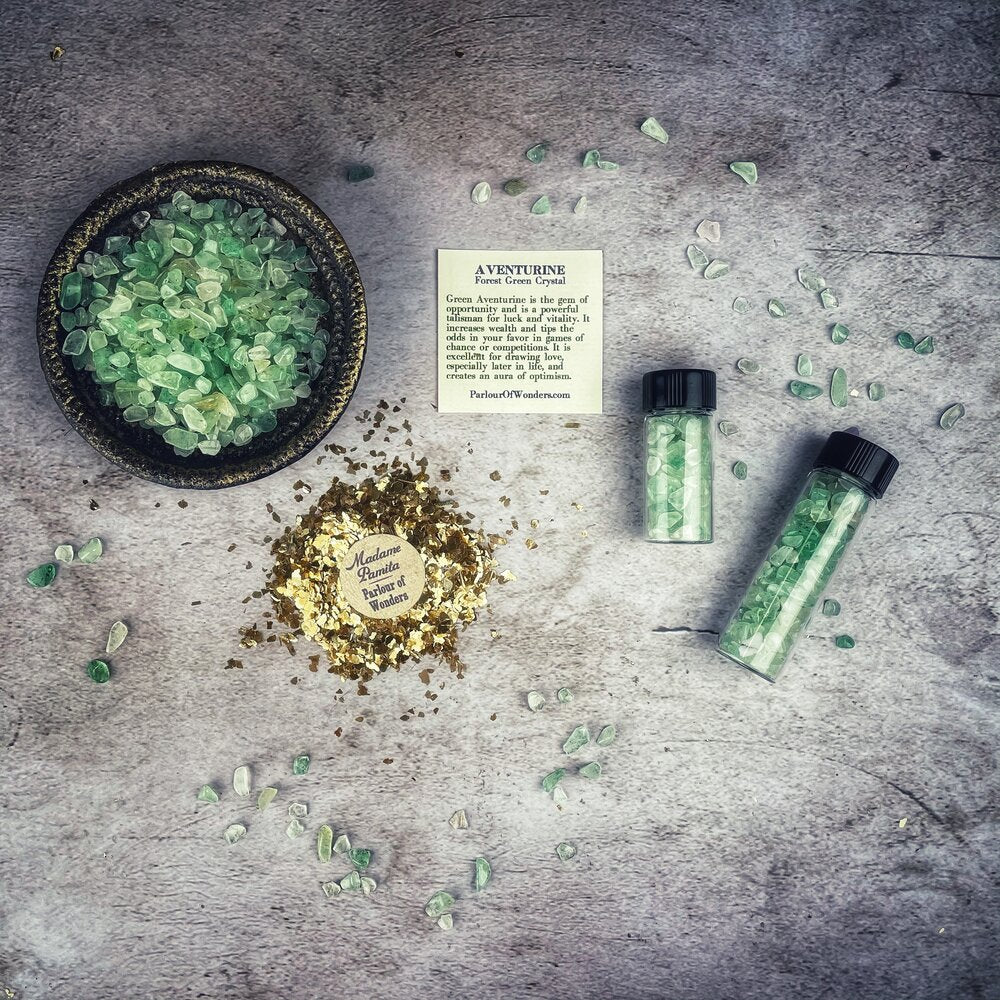Green Aventurine Gem Chips