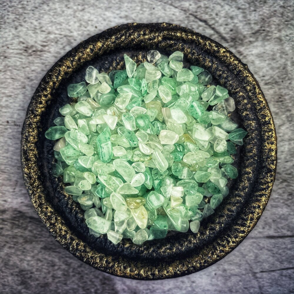 Green Aventurine Gem Chips