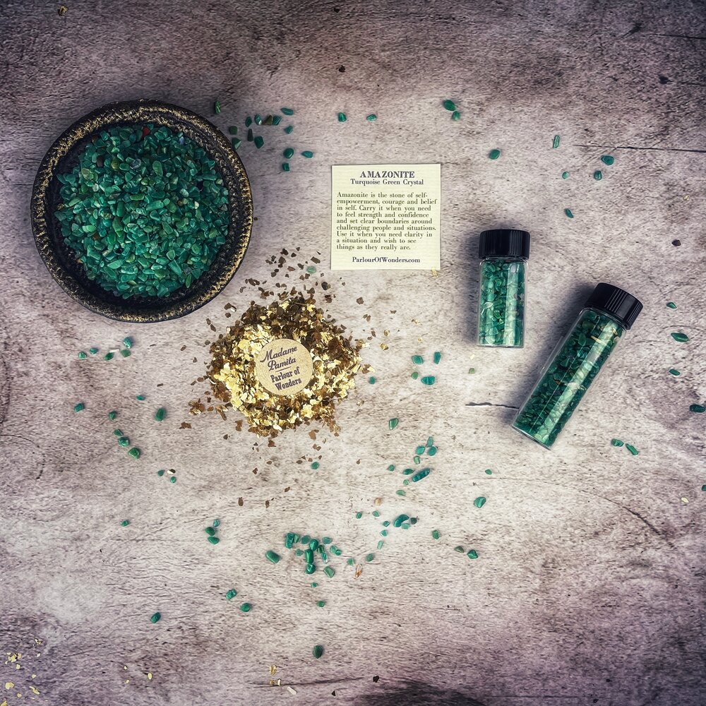Amazonite Gem Glitter