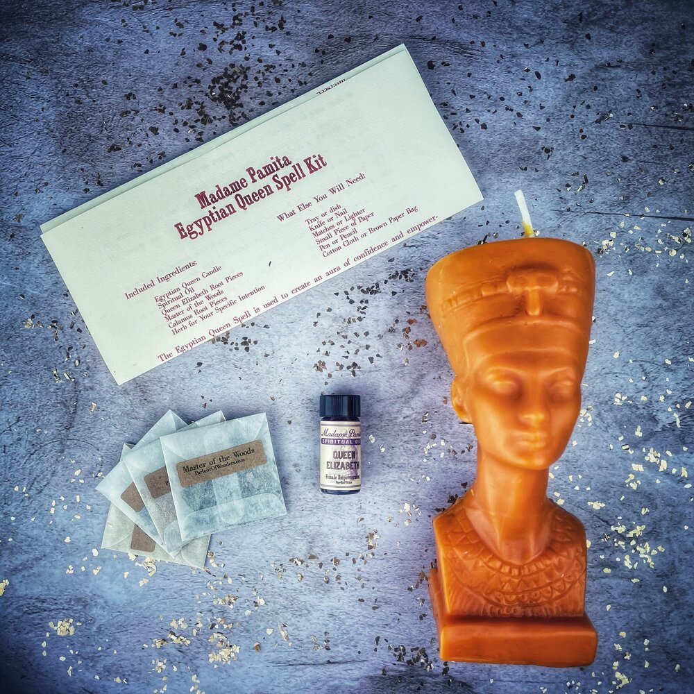 Egyptian Queen Candle Spell Kit
