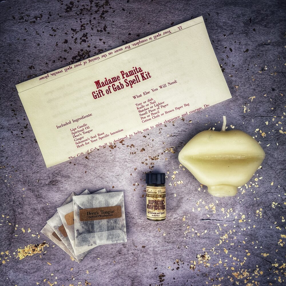 Gift of Gab Candle Spell Kit