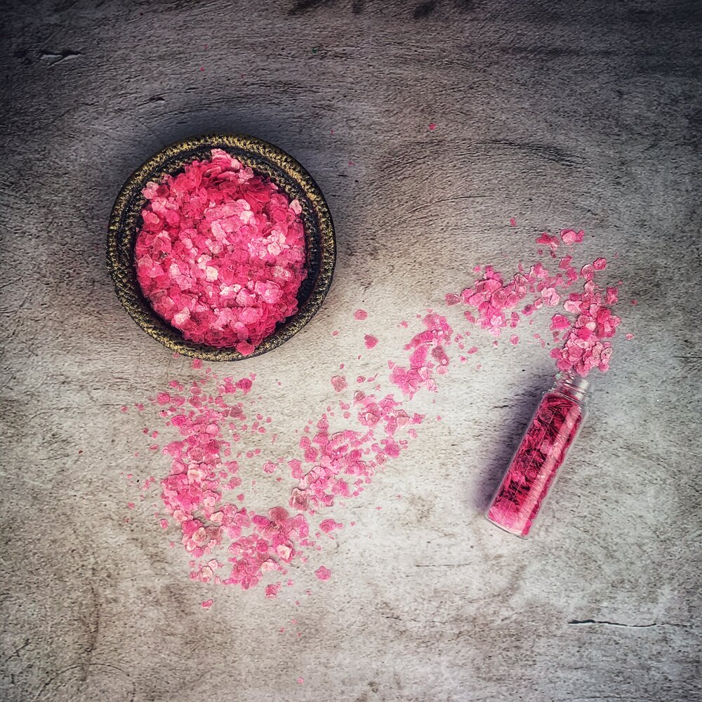 Environmentally-Safe All-Natural Mica Glitter