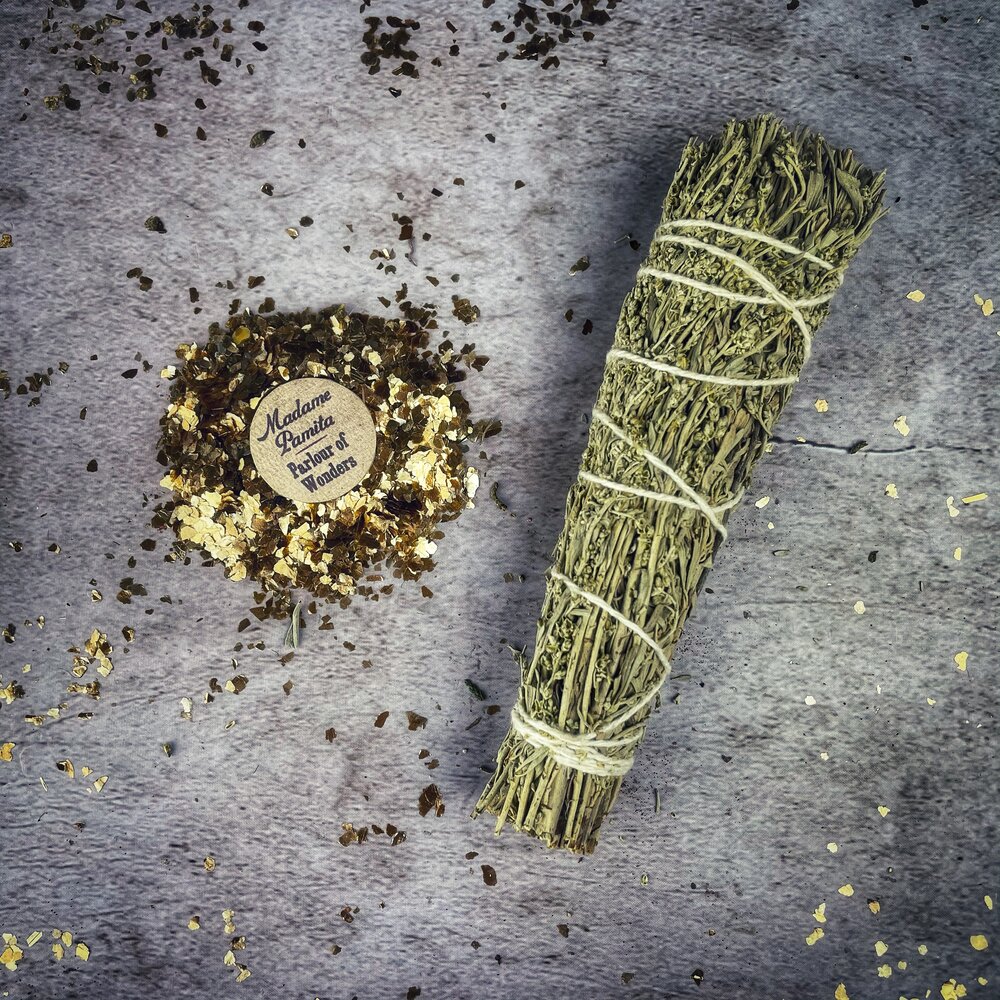 Mountain Sage Cedar and Copal Smudge - Wildharvested