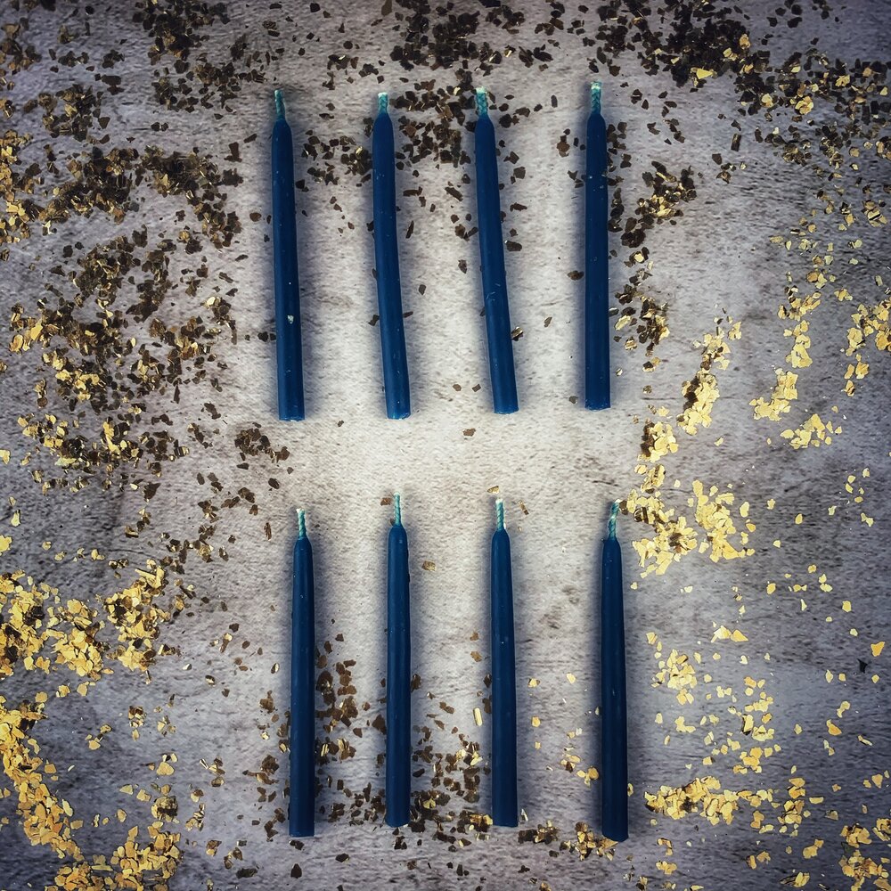 Pair of Tiny Beeswax Tapers