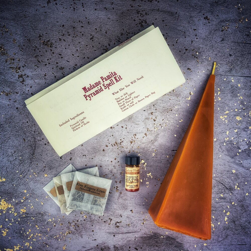 Pyramid of Power Candle Spell Kit