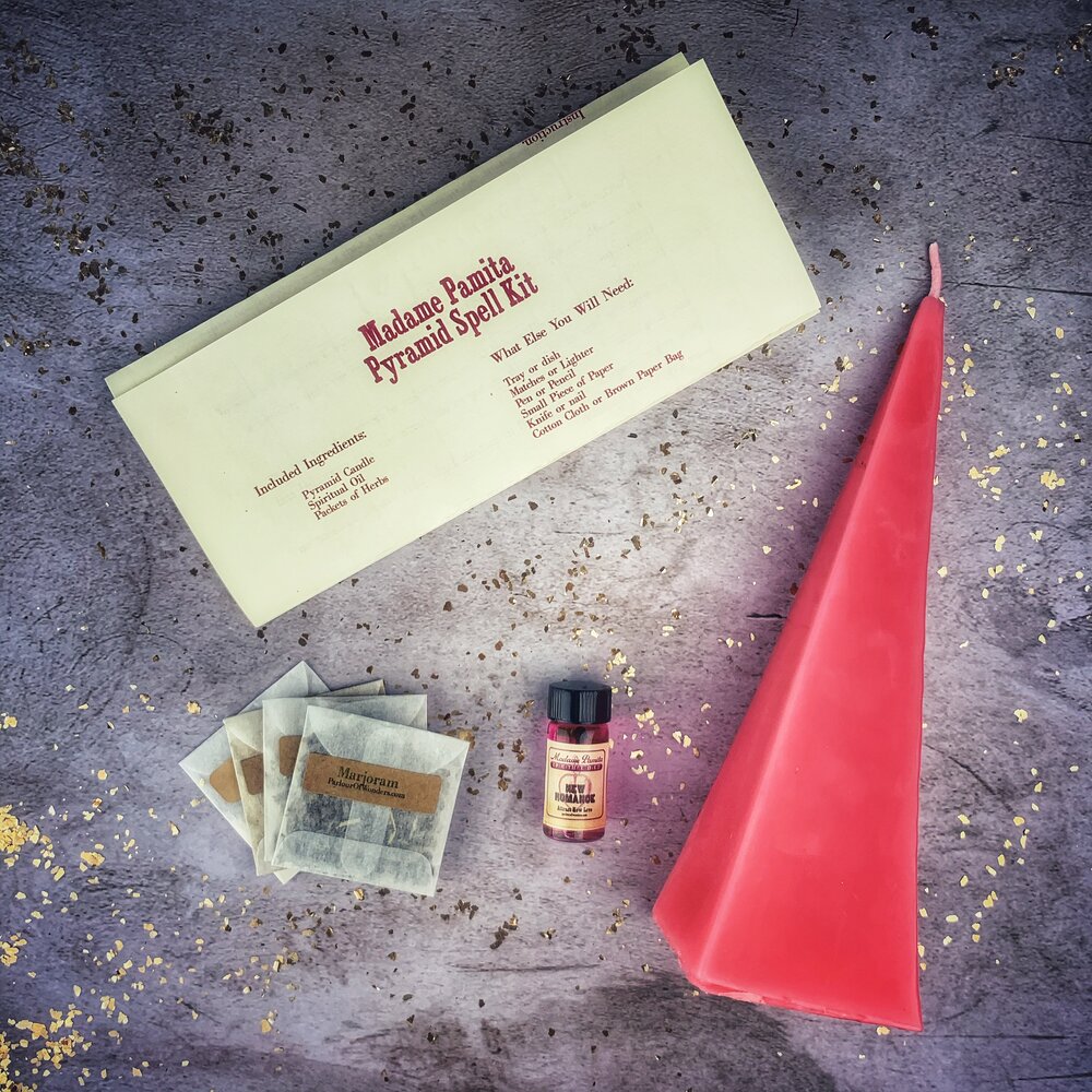 Pyramid of Power Candle Spell Kit