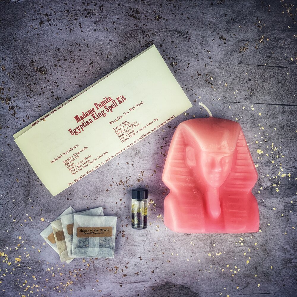 Egyptian King Candle Spell Kit
