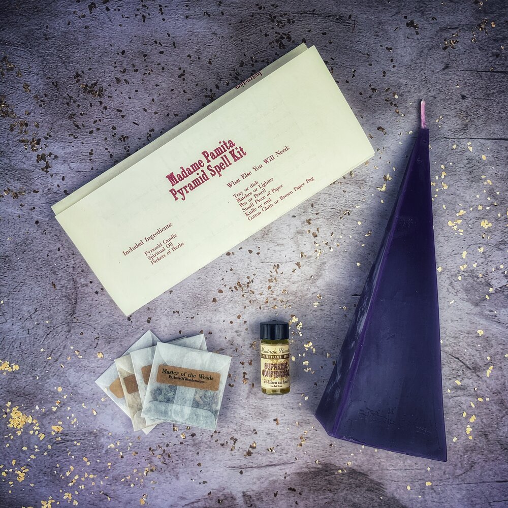 Pyramid of Power Candle Spell Kit