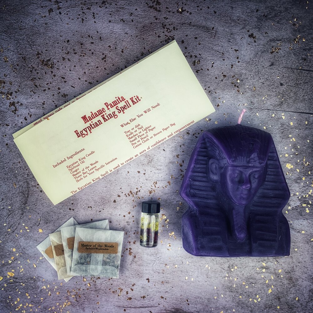 Egyptian King Candle Spell Kit