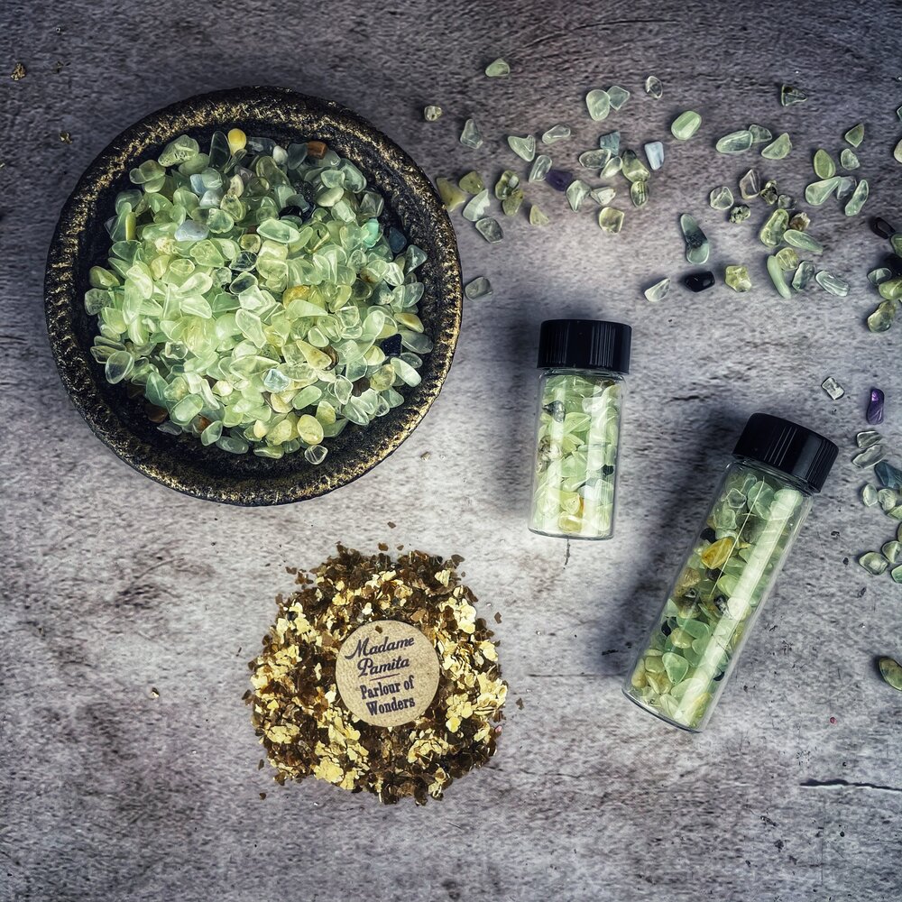 Prehnite Gem Chips