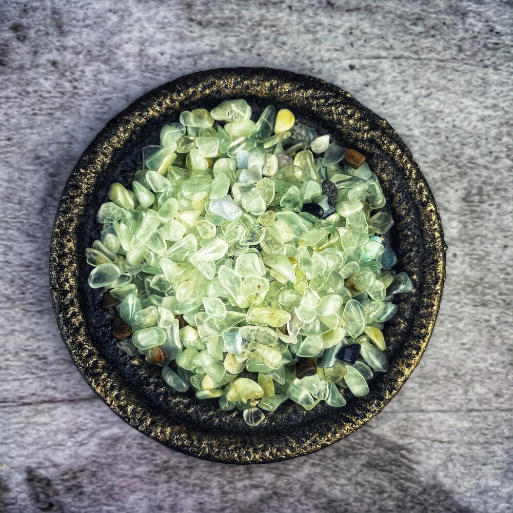 Prehnite Gem Chips